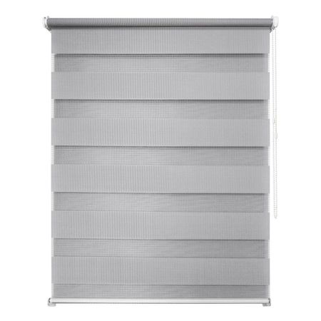 Рулонная штора день-ночь 80х160 см Уют Канзас светло-серая без таблеток корона жизни или день сынов солнца книга для те