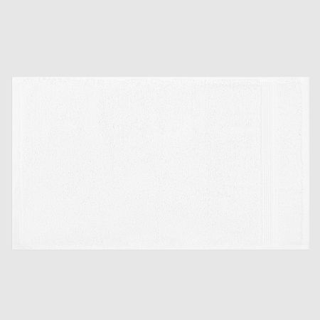 Полотенце махровое Erteks Cirrus 30x50см титан/белое