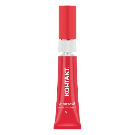 Клей Контакт секундный прозрачный 5 г на блистере
