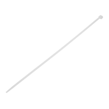 Стяжка кабельная Volsten V02-1W 400х4,8 мм нейлонoвая белая (100 шт.)