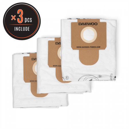 Фильтр-Мешок Синтетический DAEWOO DAVC 25TB 3Шт.