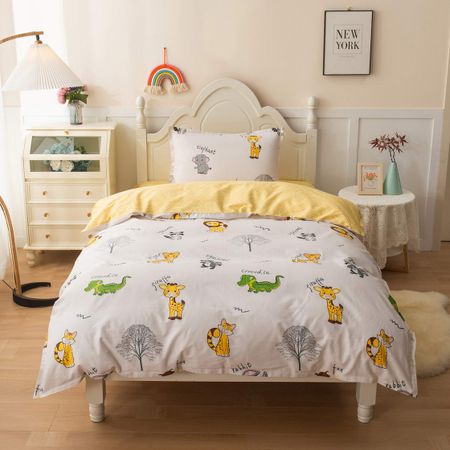 Постельный комплект Sofi De Marko зверушки желтый Евро инна сергеевна панасюк зверушки на опушке