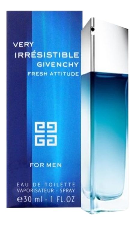 Very Irresistible Fresh Attitude For men: туалетная вода 30мл very irresistible givenchy summer coctail fresh attitude туалетная   100мл