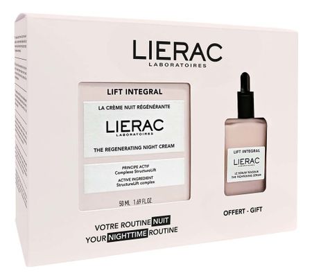 Набор для лица Lift Integral Votre Routine Nuit (ночной крем La Creme Nuit Regenerante 50мл + сыворотка Le Serum Tenseur 15мл)