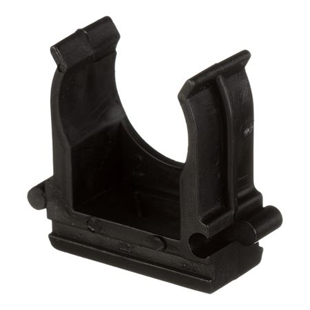 Крепеж-клипса для труб 20 мм Greenel черная (100 шт.) (GE50141-05)