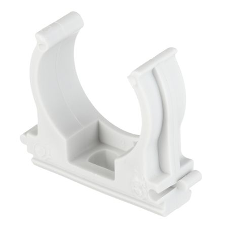 Крепеж-клипса для труб 32 мм Greenel серая (40 шт.) (GE50143)