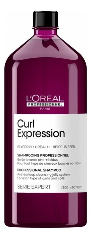Увлажняющий шампунь для волос Serie Expert Curl Expression Shampooing: Шампунь 1500мл