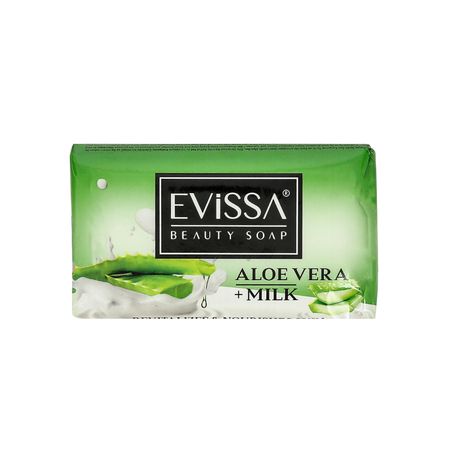 Мыло Evissa алоэ вера с молок 125гр