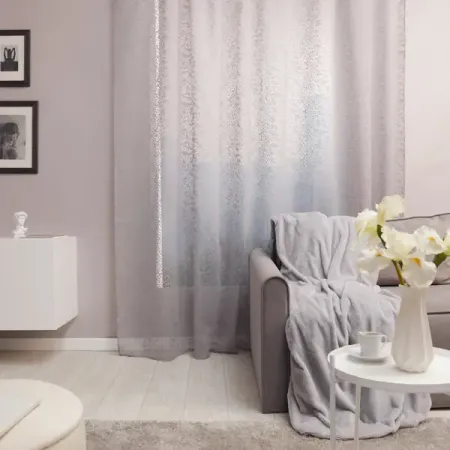 Тюль на ленте Inspire Osaki 300x280 см цвет светло-серый Granit 5