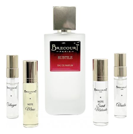 Subtile: набор (п/вода 100мл + одеколон 5мл + absolu 5мл + Secret Molecule 7мл + Musc 7мл) captive   п   100мл одеколон 5мл absolu 5 мл erotic molecule 7мл note musc 7мл