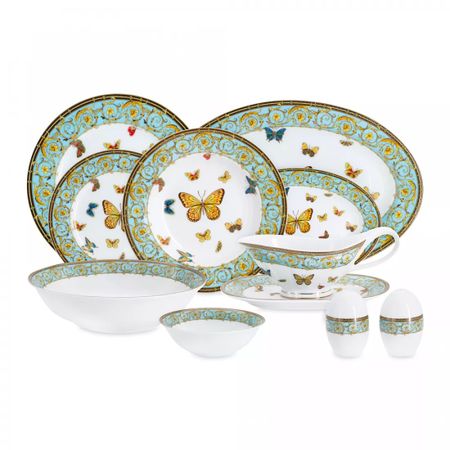 Сервиз обеденный ANNA LAFARG MIDORI Бабочки 27 предметов 6 персон олег юрьевич рой трудности пере