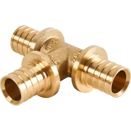 Тройник Ростерм 20x20x20 мм латунь