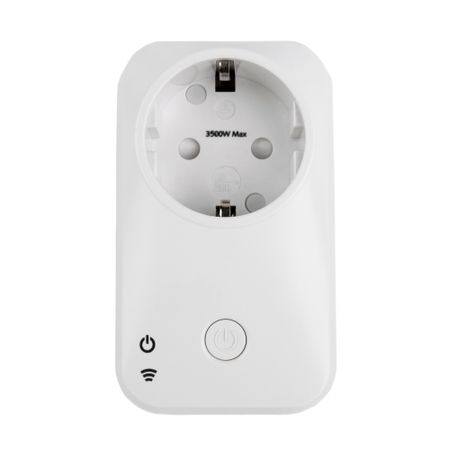 Умная розетка Elektrostandard Minimir Home (a054335) белая с заземлением