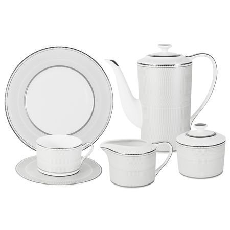 Сервиз чайный  Anna Lafarg Emily Жемчуг 21 предмет 6 персон