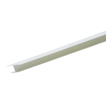 Профиль соединительный для панелей 10х40х3000 мм ПВХ гладкий белый