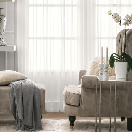 Вуаль-софт Togas сливочный экрю 280x300 см 2 предмета