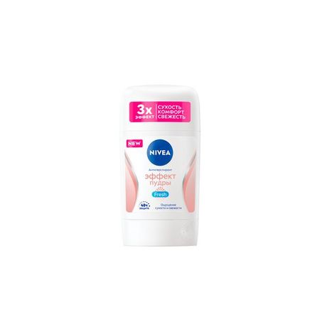 Дезодорант антиперспирант Эффект Пудры Fresh Nivea/Нивея стик 50мл (84158)