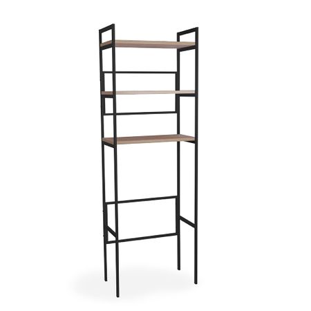 Стеллаж над стиральной машиной Ulitka 65х35х195 см дуб крафт золотой/черный (74104062/24785) бронзовые металлические колокольчики для декора 50 20 10 5 шт