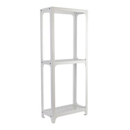 Этажерка для ванной Ulitka 750х300х150 мм металл белая (74104098/27564)
