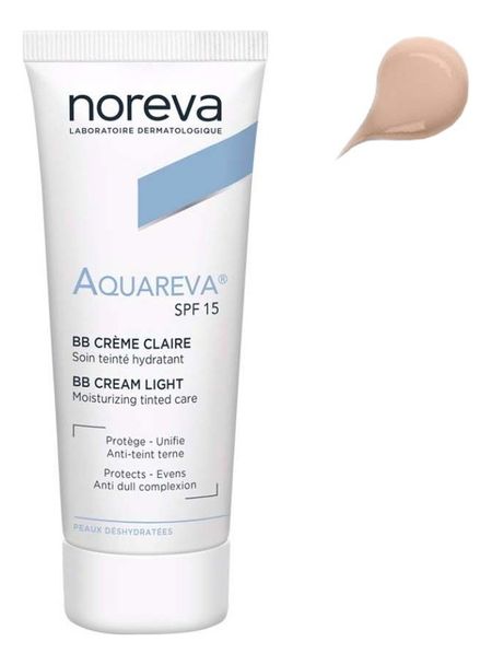 Увлажняющий BB крем для лица Aquareva Moisturizing Tinted Care SPF15 40мл: Light