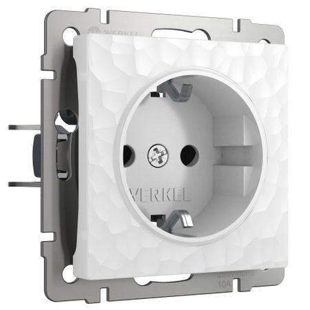 Розетка Werkel Hammer встраиваемая белая (a052018)