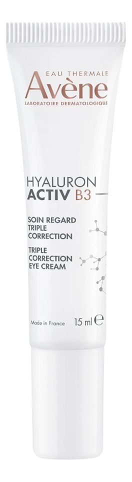 Лифтинг-крем для кожи вокруг глаз Hyaluron Activ B3 Soin Regard Triple Correction 15мл payot lisse soin defroissant regard et levres