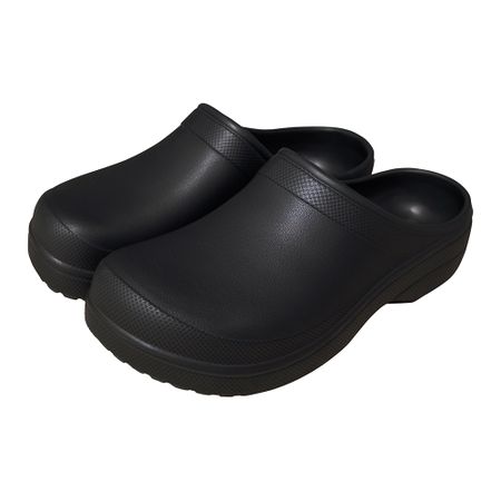 Сабо мужские EVA размер 43 черные Жанетт (СБ-400Ч) тапочки мужские inextenso с закрытым носом черные р 43 44 45 46