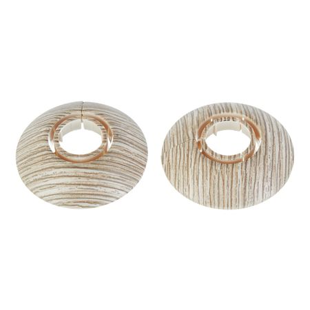 Обвод для труб ПВХ декоративный Идеал 16-22 мм дуб мокко (2 шт.) декорация actuel колокольчики металлические 36 см