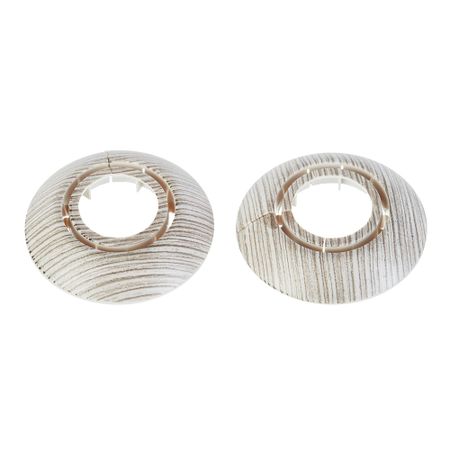 Обвод для труб ПВХ декоративный Идеал 25-34 мм ясень серый (2 шт.)