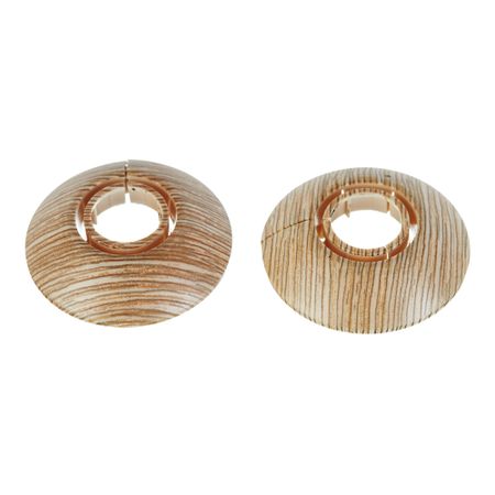 Обвод для труб ПВХ декоративный Идеал 16-22 мм дуб рустик (2 шт.)