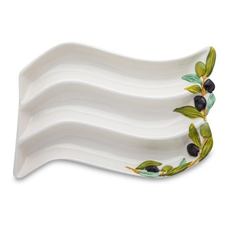 Блюдо для оливок Edelweiss Оливки 27х21 см