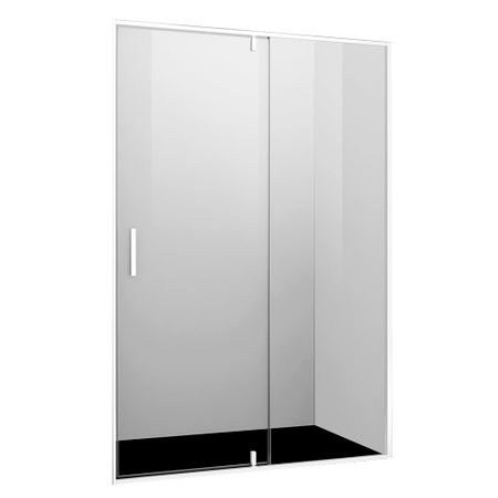 Душевая дверь WasserKraft Neime 19P стекло прозрачное 120х200 см профиль белый 6 мм распашная (19P05) николай а гоголев знакомство с собой кто ты человек разумный