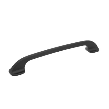 Мебельная ручка-скоба Assistente ЦАМ 128 мм матовый черный