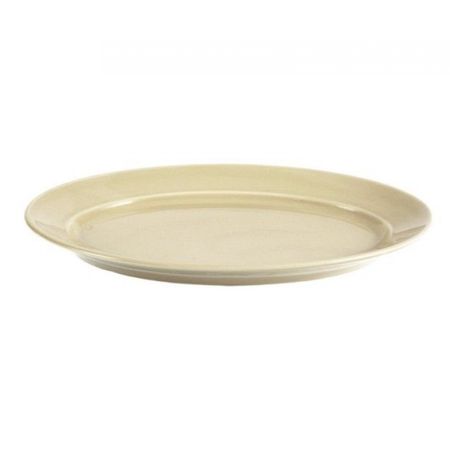 Блюдо овальное Башкирский Фарфор Принц бежевое 36 см