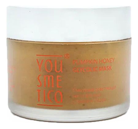 Гликолевая осветляющая маска для лица с тыквой и медом Pumpkin Honey Glycolic Mask 50гр