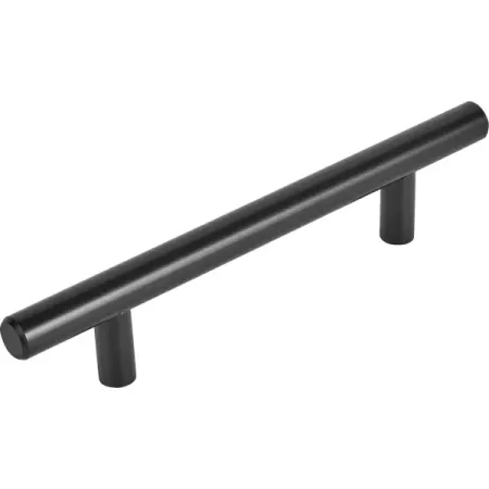 Мебельная ручка-рейлинг матовый черный 96 мм ручка рейлинг 900мм матовый wmn 886 900 n4n4