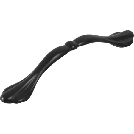 Мебельная ручка-скоба L4.028 черная 96 мм