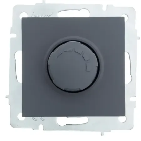 Диммер встраиваемый Lezard Vesna 1000 Вт цвет графит