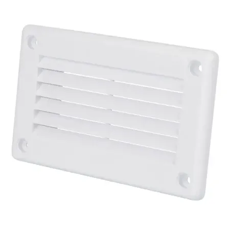 Решетка вентиляционная Equation 110x55 мм полистирол цвет белый