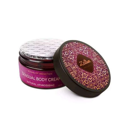 Крем для тела чувственный с жасмином и натуральным афродизиаком Ритуал соблазна Zeitun 200мл