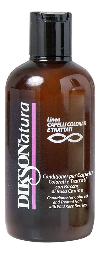 Кондиционер для волос с экстрактом красного шиповника Natura Conditioner For Colored & Treated Hair With Wild Rose Berries 250мл
