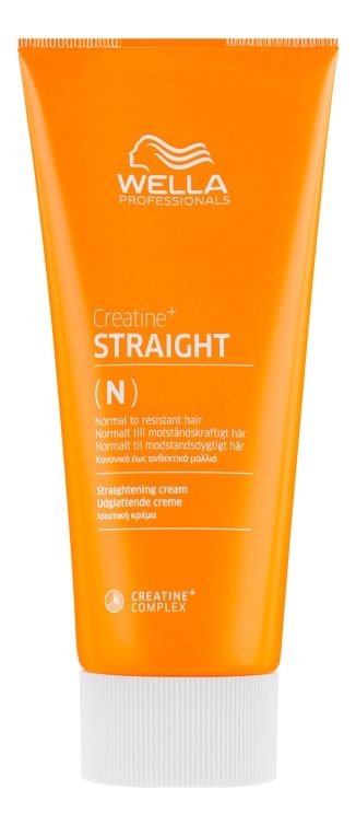 Крем для выпрямления волос Creatine + Straight N 200мл