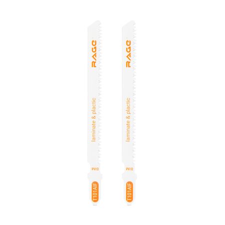 Пилки для лобзика Rage by Vira T101AIF (552034) по дереву L75 мм чистый рез (2 шт.)