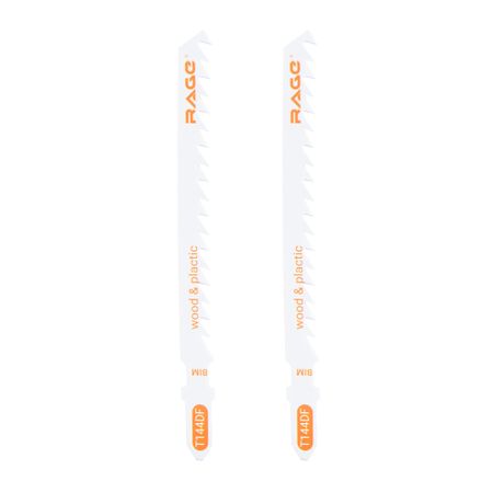 Пилки для лобзика Rage by Vira T144DF (552032) по дереву L75 мм быстрый рез (2 шт.)