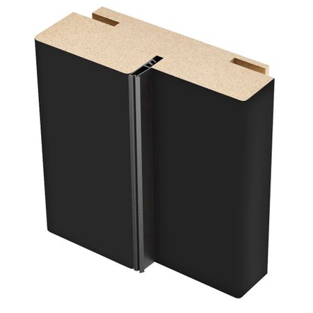 Коробка дверная телескопическая Ставерн 80х35х2070 мм ПВХ эмалит софт блэк с петлями (2,5 шт.) черные нейлоновые стойки moshilr m2 m2 5 m3 m4 l 6 мм