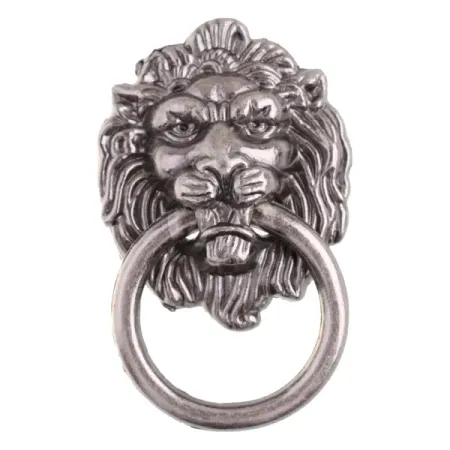 Мебельная ручка-кнопка мм цвет серебро