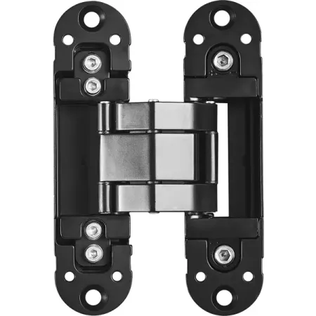 Петля дверная скрытая 120x30x30 мм ЦАМ цвет черный 1 шт. рина рид скрытая угроза раскрась тайны нью йорка