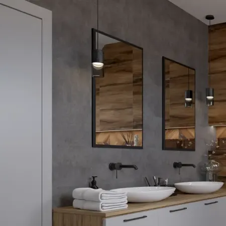 Плитка настенная Керамин Студио 60x30 см 1.98 м² матовая цвет темно-серый настенная розетка с двумя usb портами