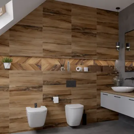 Плитка настенная Керамин Студио 60x30 см 1.98 м² матовая цвет коричневый дерево настенная картина винтажные ы трава дерево лебедь