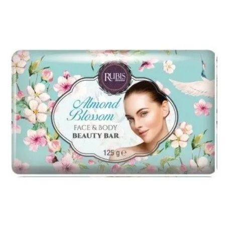 Мыло туалетное Rubis almond blossom 125г веселые каракули рисуем двумя руками от 1 5 года